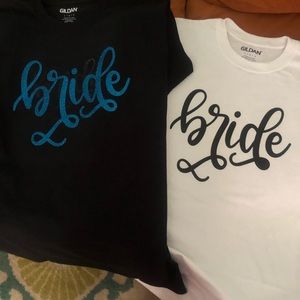 NEW Bride shirts Large